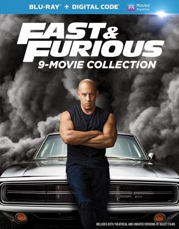 Fast & Furious 9-Movie Collection - Blu-ray + Digital cover