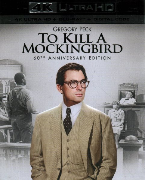 To Kill a Mockingbird 60th Anniversary (4K UHD + Blu-ray + Digital) cover