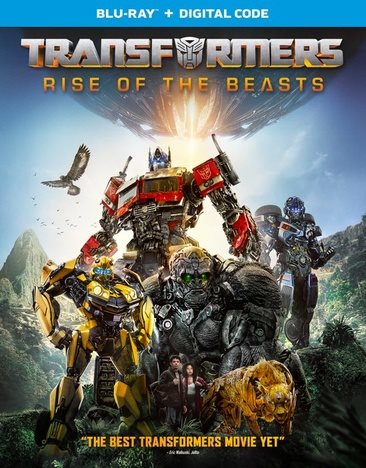 Transformers: Rise of the Beasts [Blu-ray] cover