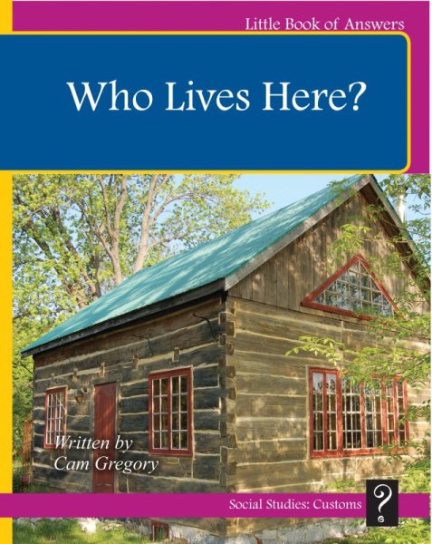 Who Lives Here? (Little Books of Answers: Level a) cover