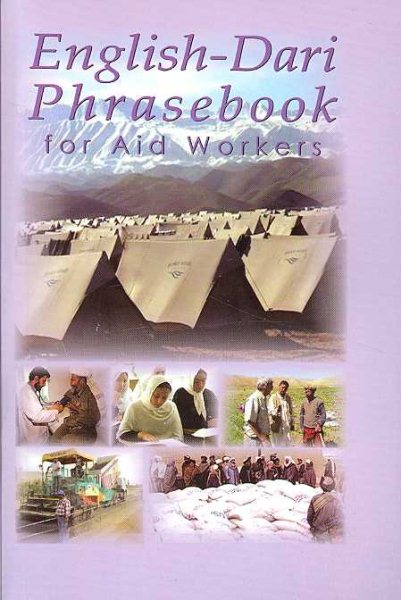 English-Dari Phrasebook for Aid Workers (English and Dargwa Edition) cover