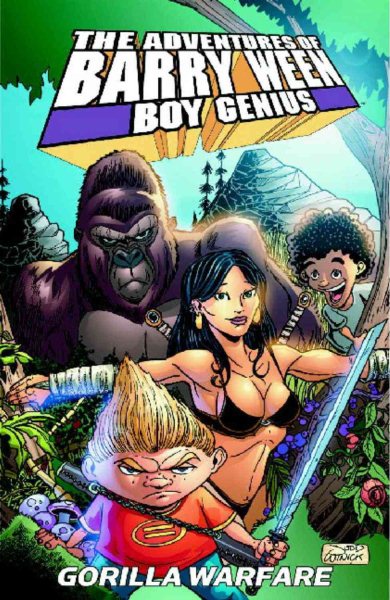 The Adventures of Barry Ween, Boy Genius 4: Gorilla Warfare cover