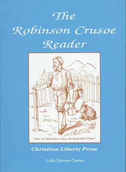 Robinson Crusoe Reader, The cover