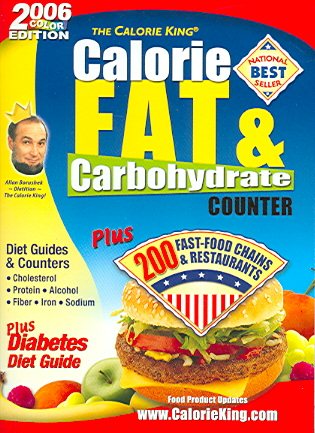 Calorie, Fat & Carbohydrate Counter (The Calorie King)
