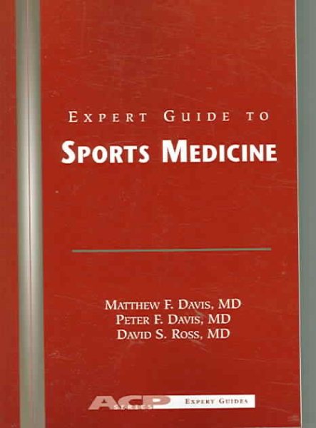Expert Guide to Sports Medicine cover