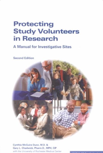 Protecting Study Volunteers in Research, 2nd Edition cover