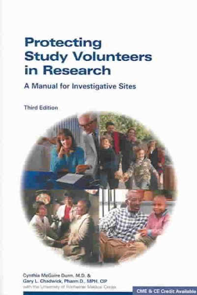 Protecting Study Volunteers in Research, Third Edition cover