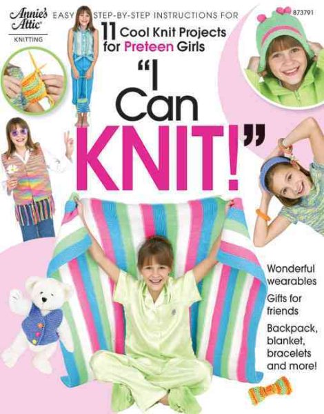 I Can Knit (Annie's Attic) cover