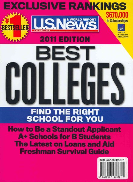 U.S. News & Report Best Colleges 2011 (U. S. News Best Colleges) cover