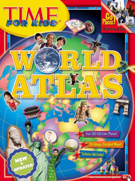 Time for Kids: World Atlas cover