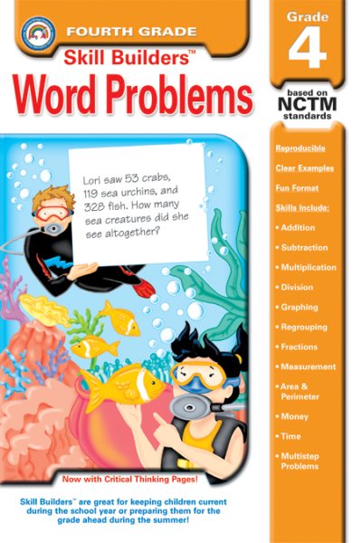 Word Problems, Grade 4 (Skill Builders™)