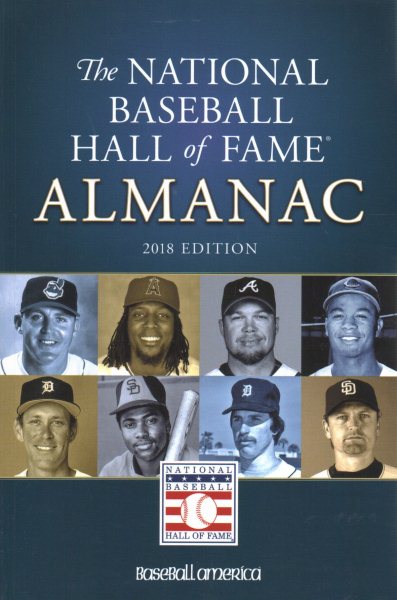 National Baseball Hall of Fame Almanac: 2018 Edition cover