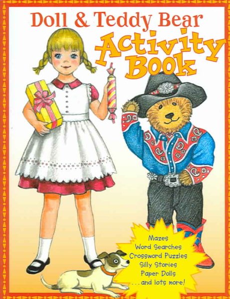 Doll and Teddy Bear Activity Book cover
