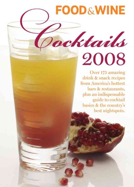 Food & Wine Cocktails 2008 cover