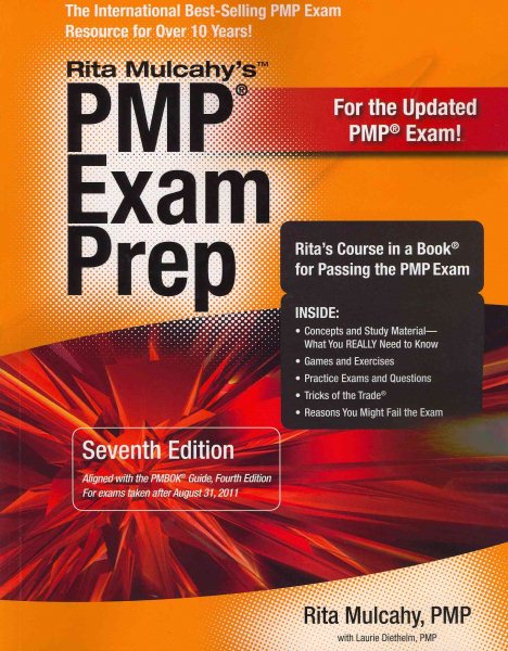 Rita Mulcahy's PMP Exam Prep: Rita's Course in a Book for Passing the PMP Exam cover