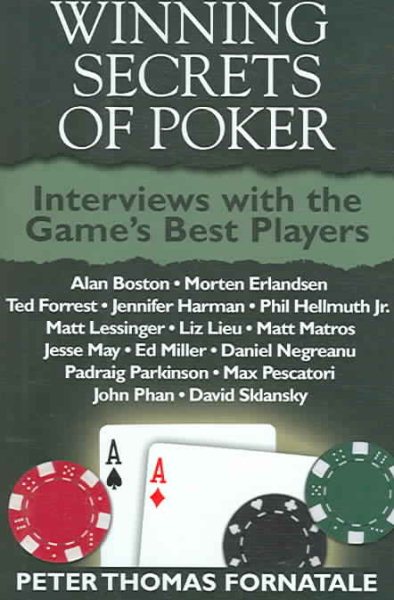 Winning Secrets of Poker: Interviews with the Game's Best Players cover