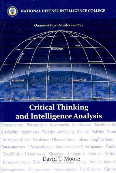 Critical Thinking and Intelligence Analysis (Occasional Paper) cover