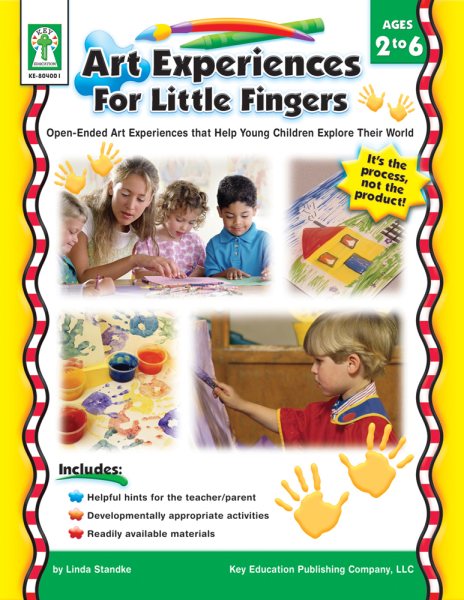 Art Experiences for Little Fingers, Grades Toddler - 1 cover
