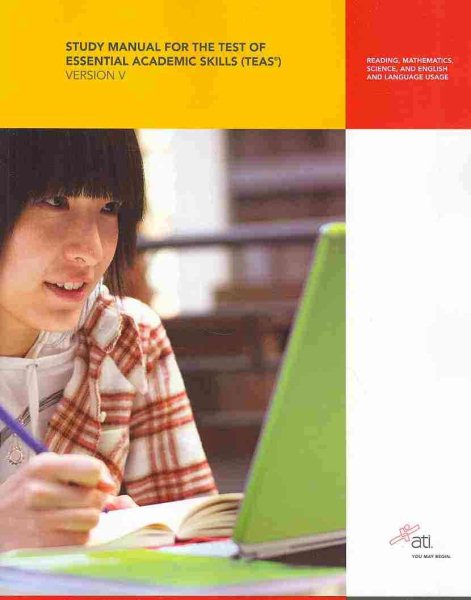 Study Manual for the Test of Essential Academic Skills, Version 5: Reading, Mathematics, Science, English and Language Usage cover