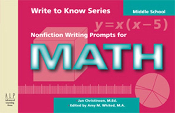 Write to Know: Book Middle School Math