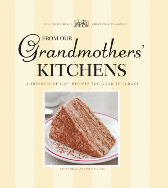 From Our Grandmothers' Kitchens (America's Test Kitchen) cover