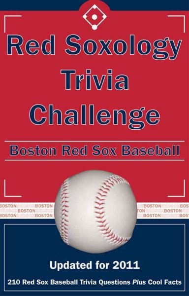 Red Soxology Trivia Challenge: Boston Red Sox Baseball cover
