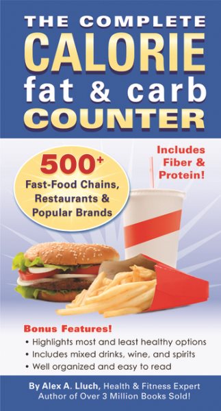 The Complete Calorie Fat & Carb Counter cover