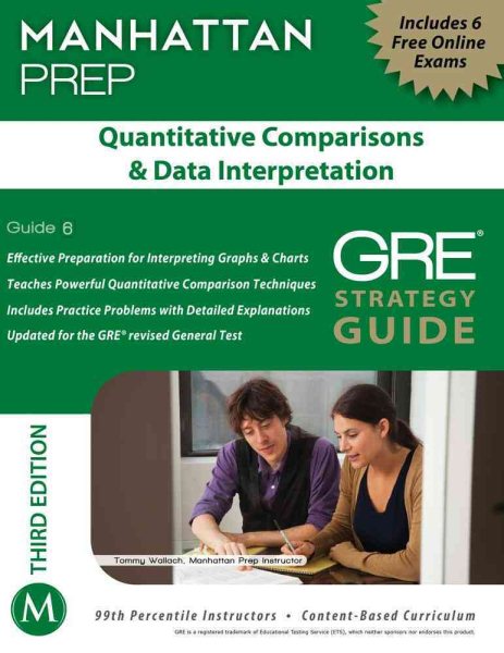 MANHATTAN GRE: Quantitative Comparisons & Data Interpretations: GRE Strategy Guide