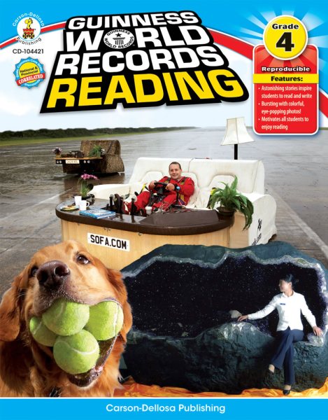 Guinness World Records® Reading, Grade 4 cover