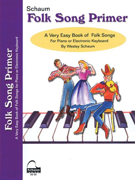 Folk Song Primer (Schaum Publications) cover