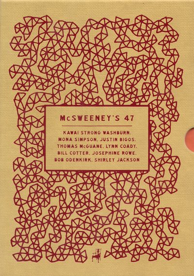 McSweeney's 47 (Mcsweeney's Quarterly Concern) cover