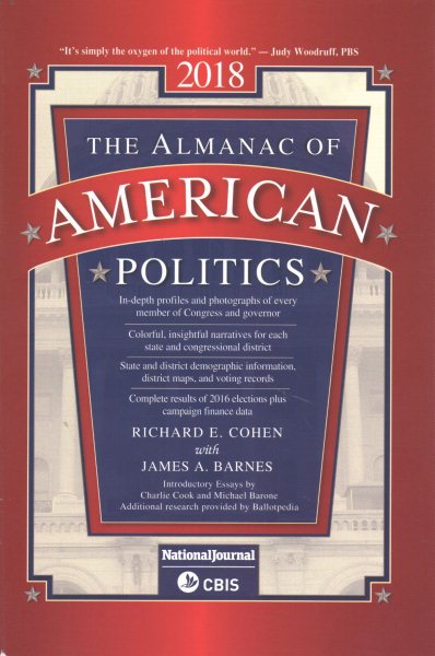 Almanac of American Politics 2018 cover