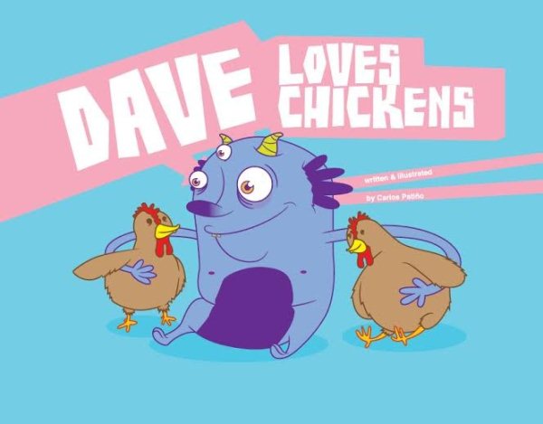 Dave Loves Chickens VEGAN CHILDREN'S BOOK