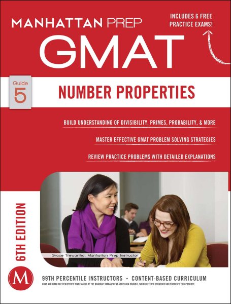 GMAT Number Properties (Manhattan Prep GMAT Strategy Guides) cover