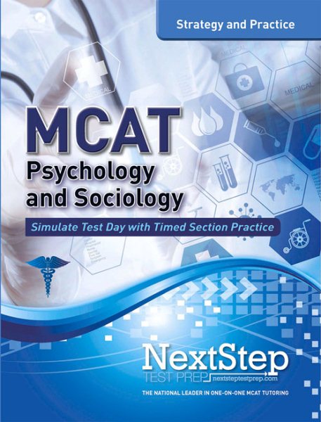 MCAT Psychology and Sociology: Strategy and Practice (MCAT Strategy and Practice) cover