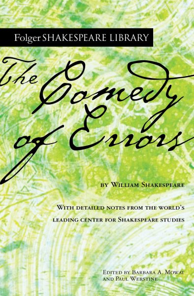 The Comedy of Errors (Folger Shakespeare Library) cover