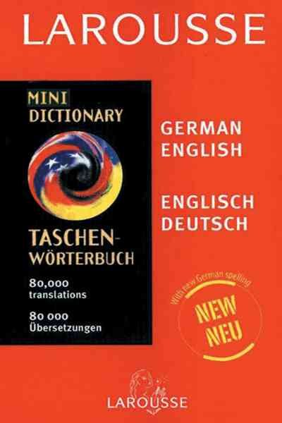 Larousse Mini German/English/English/German Dictionary