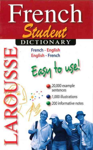 Larousse Student Dictionary French-English/English-French (French and English Edition) cover
