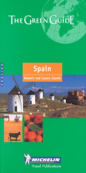 Michelin the Green Guide Spain, Balearic and Canary Islands cover