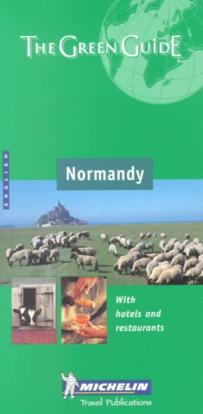 Michelin the Green Guide Normandy: Channel Islands (Michelin Green Guides) (French Edition) cover