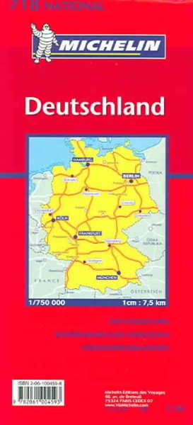 Michelin Germany (Michelin Maps) (Multilingual Edition)