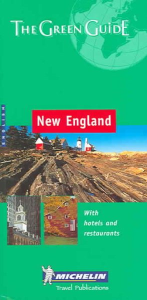 Michelin the Green Guide New England (Michelin Green Guides) cover