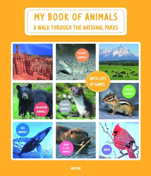 My Book of Animals: A Walk Through the National Parks cover