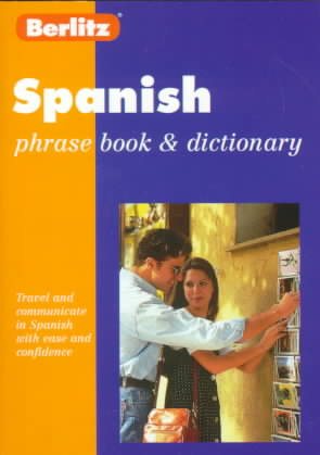 Berlitz Spanish Phrase Book and Dictionary cover