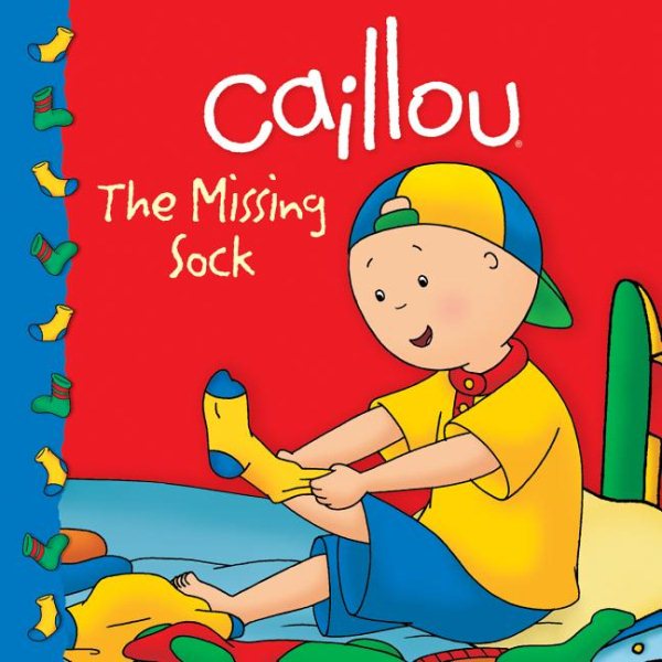 Caillou: The Missing Sock (Clubhouse series) cover