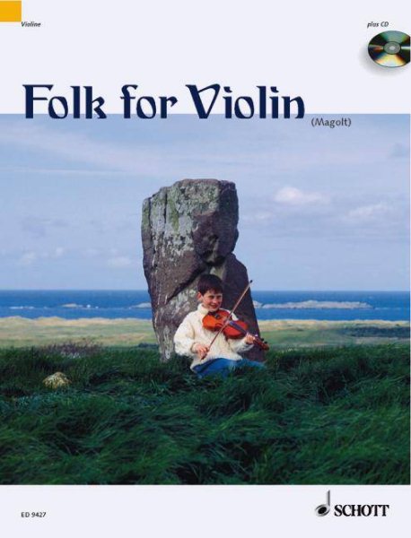Folk for Violin: in Very Easy Arrangements for 1-2 Violins