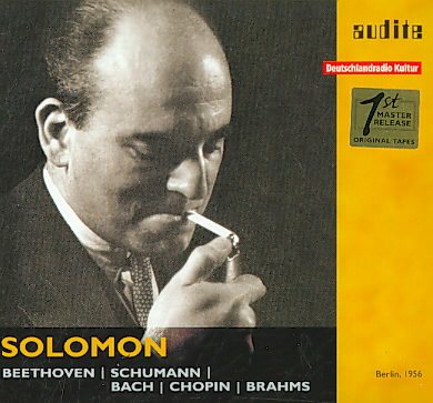 Solomon Plays Beethoven Schumann Bach & Brahms cover