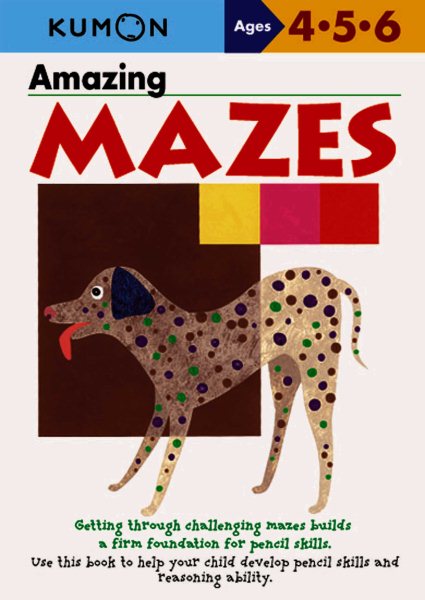 Amazing Mazes (Kumon's Practice Books) cover