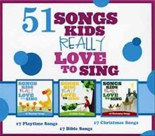 51 Songs Kids Really Love To Sing [3 CD] cover