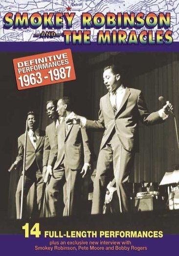 Smokey Robinson: The Definitive Performances 1963-1987 cover